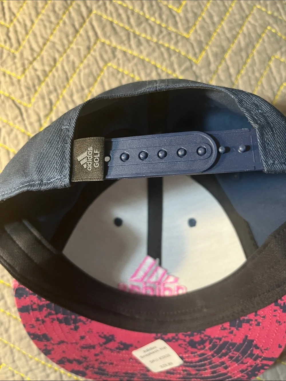 Adidas Camo Flatbrim Trucker Golf hat